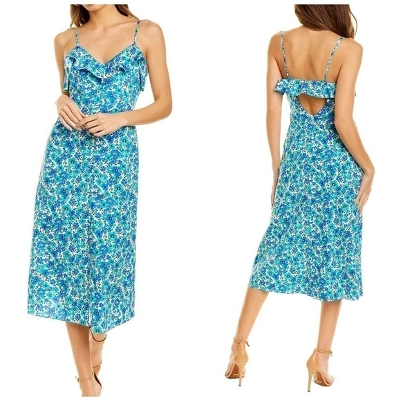Yumi Kim Floral Natalie Dress  Color: Groovy Seaside Size 0  NWT